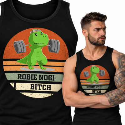 TANK TOP NA SIŁOWNIĘ ROBIE NOGI